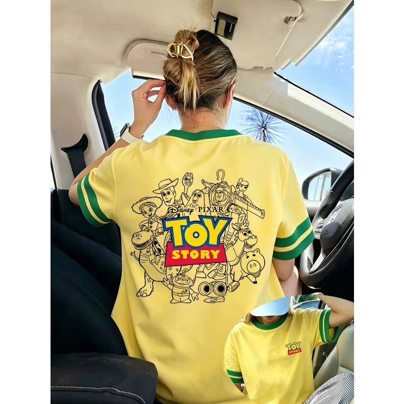 Street Fashion Logo - Ladies Toy Story T‑shirt Crew Neck