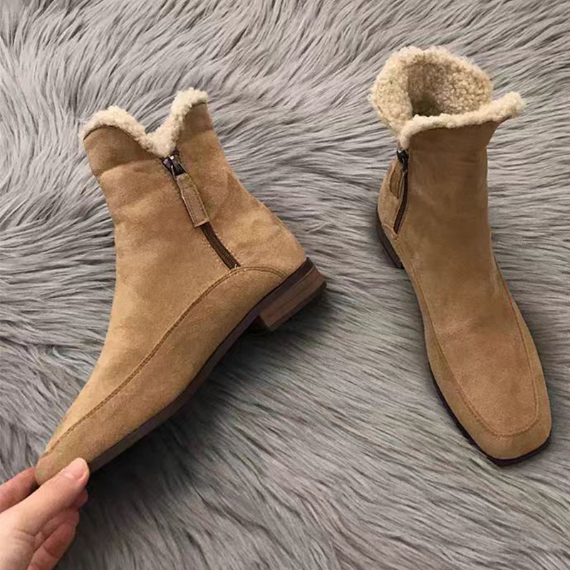 Street Fashion Winter 2026 - 2026 New Fur Ankle Boots for
