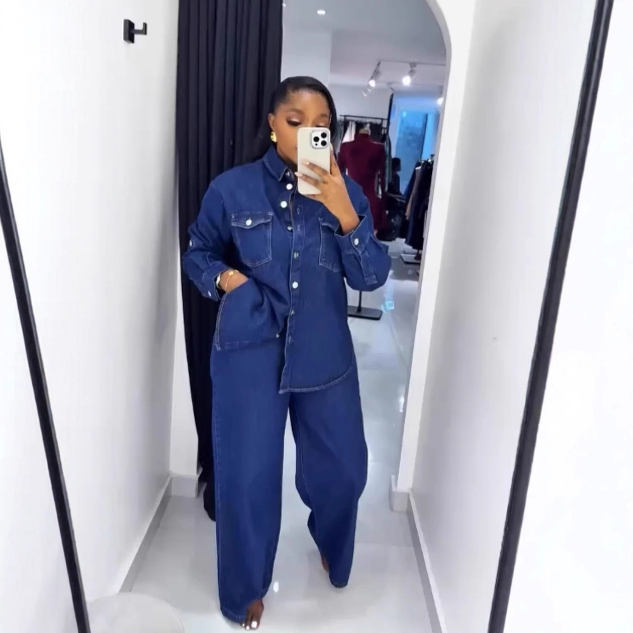 Jeans 2 Piece Sets Women Denim - Street Fashion Jeans Women review and price