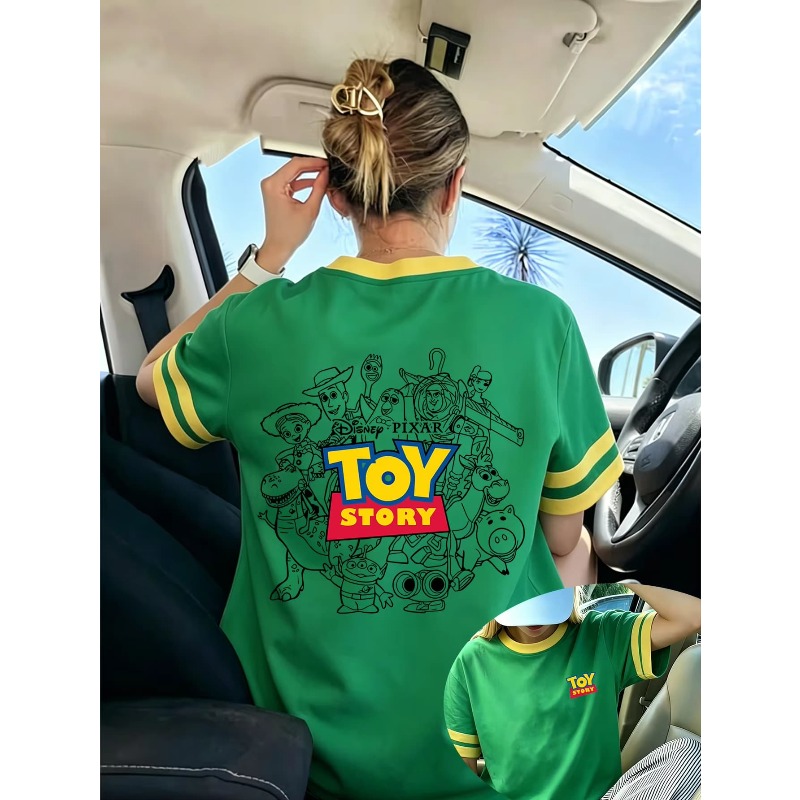 Ladies Toy Story T‑shirt Crew  - Street Fashion Logo review and price