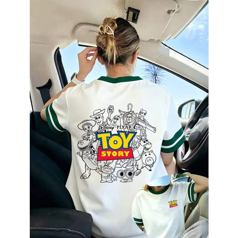 Ladies Toy Story T‑shirt Crew  - Street Fashion Logo review and price