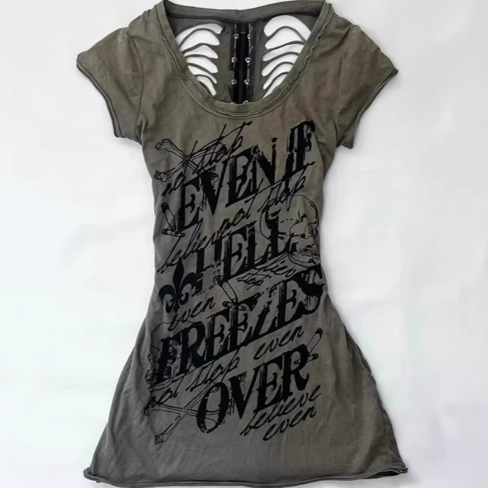 Summerjapanese Retro Hollow De - Street Fashion Harajuku review and price
