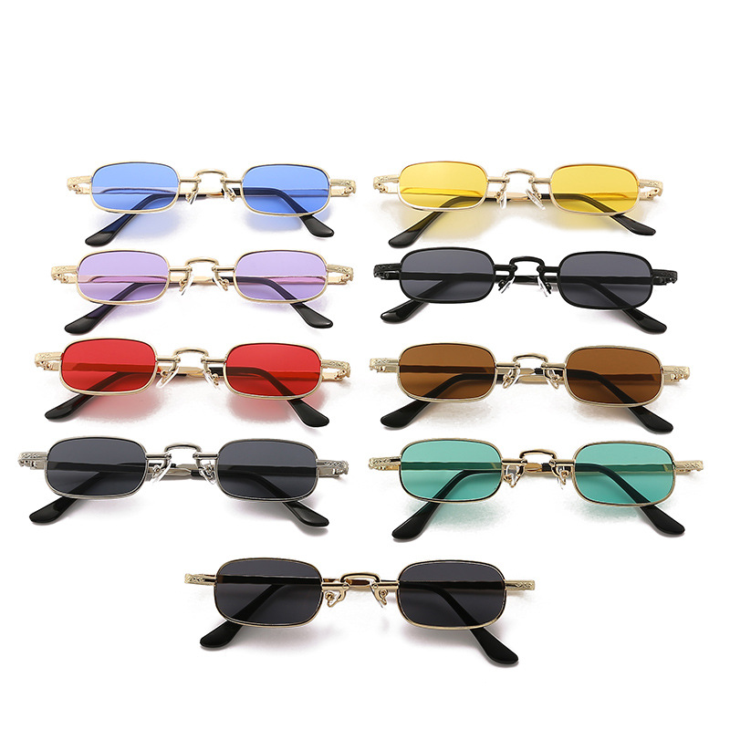 New Small Frame Square Sunglas - Street Fashion Photography review and price