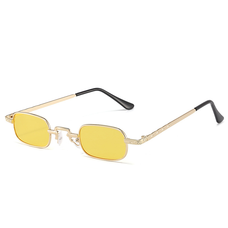 New Small Frame Square Sunglas - Street Fashion Photography review and price