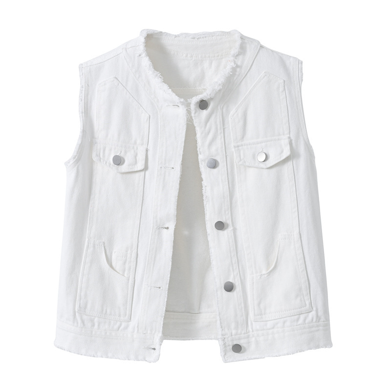 Autumn Women Denim Vests Sleev - Street Fashion Jeans Women review and price