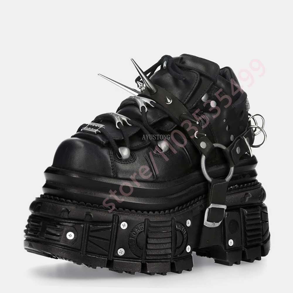 2026 New Black Gothic Punk Pla - Street Fashion Female review and price