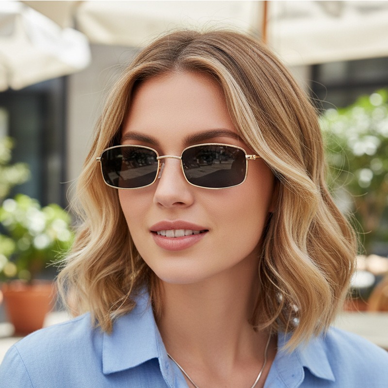 New Classic Small Frame Square - Street Fashion Photography review and price