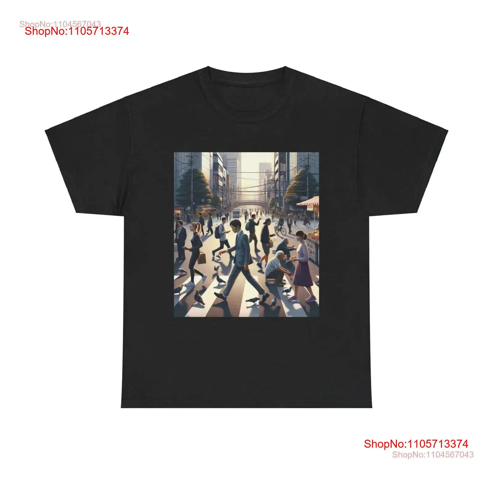Tokyo Morning Commute T Shirt  - Urban Street Fashion Photography review and price