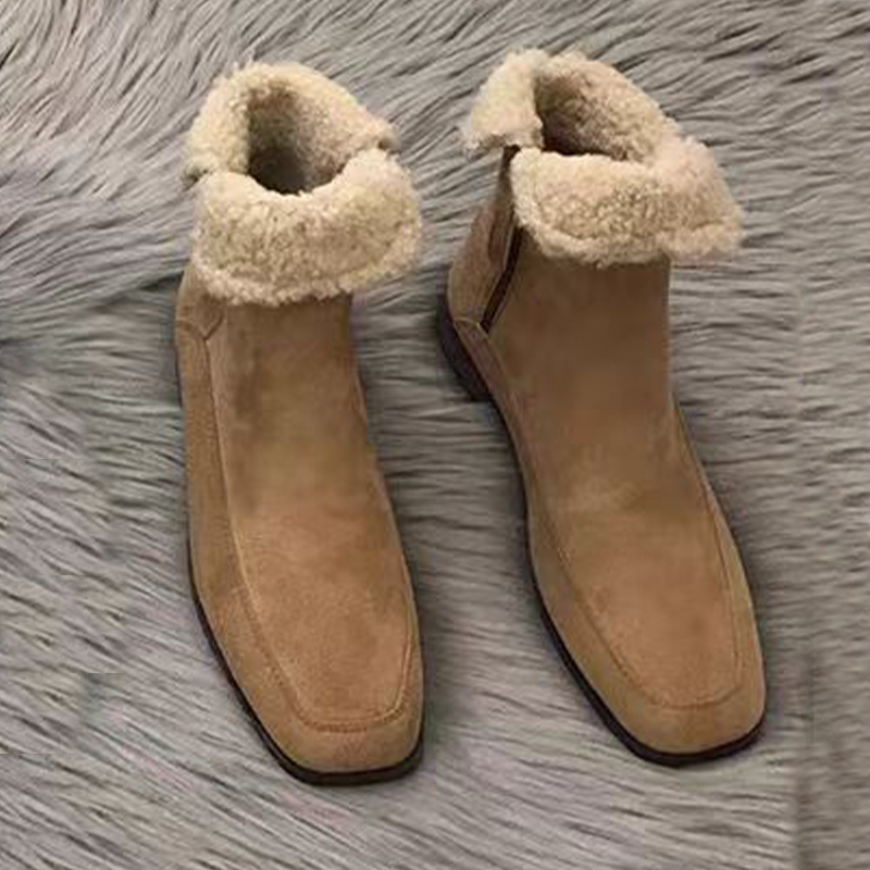 2026 New Fur Ankle Boots for W - Street Fashion Winter 2026 review and price