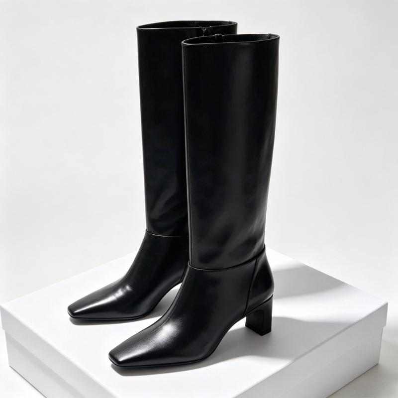 Fashion Leather Kitten Heels W - Street Fashion Designers review and price
