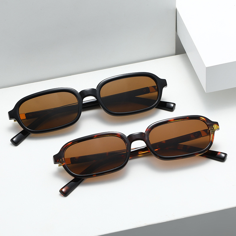 New Small Square Frame Sunglas - Street Fashion Photography review and price