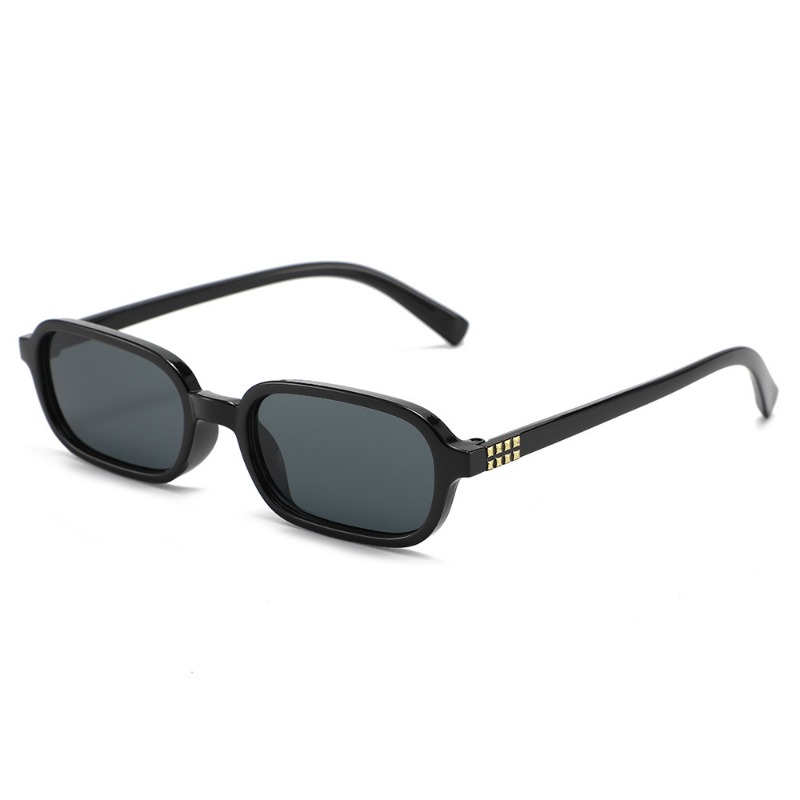 New Small Square Frame Sunglas - Street Fashion Photography review and price