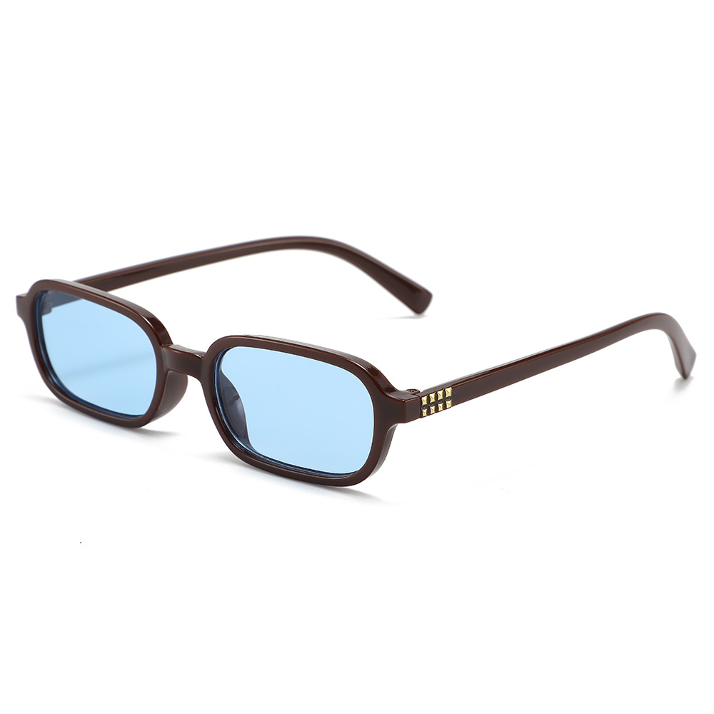 New Small Square Frame Sunglas - Street Fashion Photography review and price