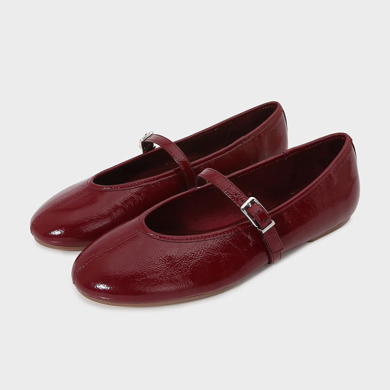 PU Leather Mary Jane Flats for - Street Fashion Female review and price